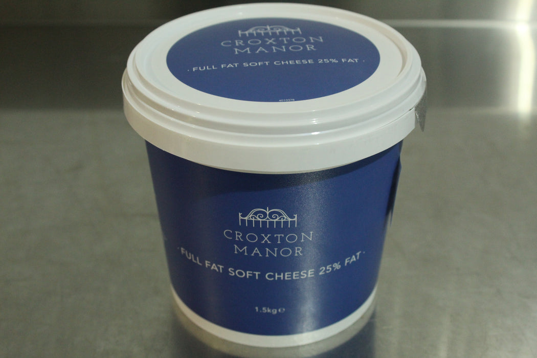 Croxton Manor Full Fat Soft Cheese 1.5KG